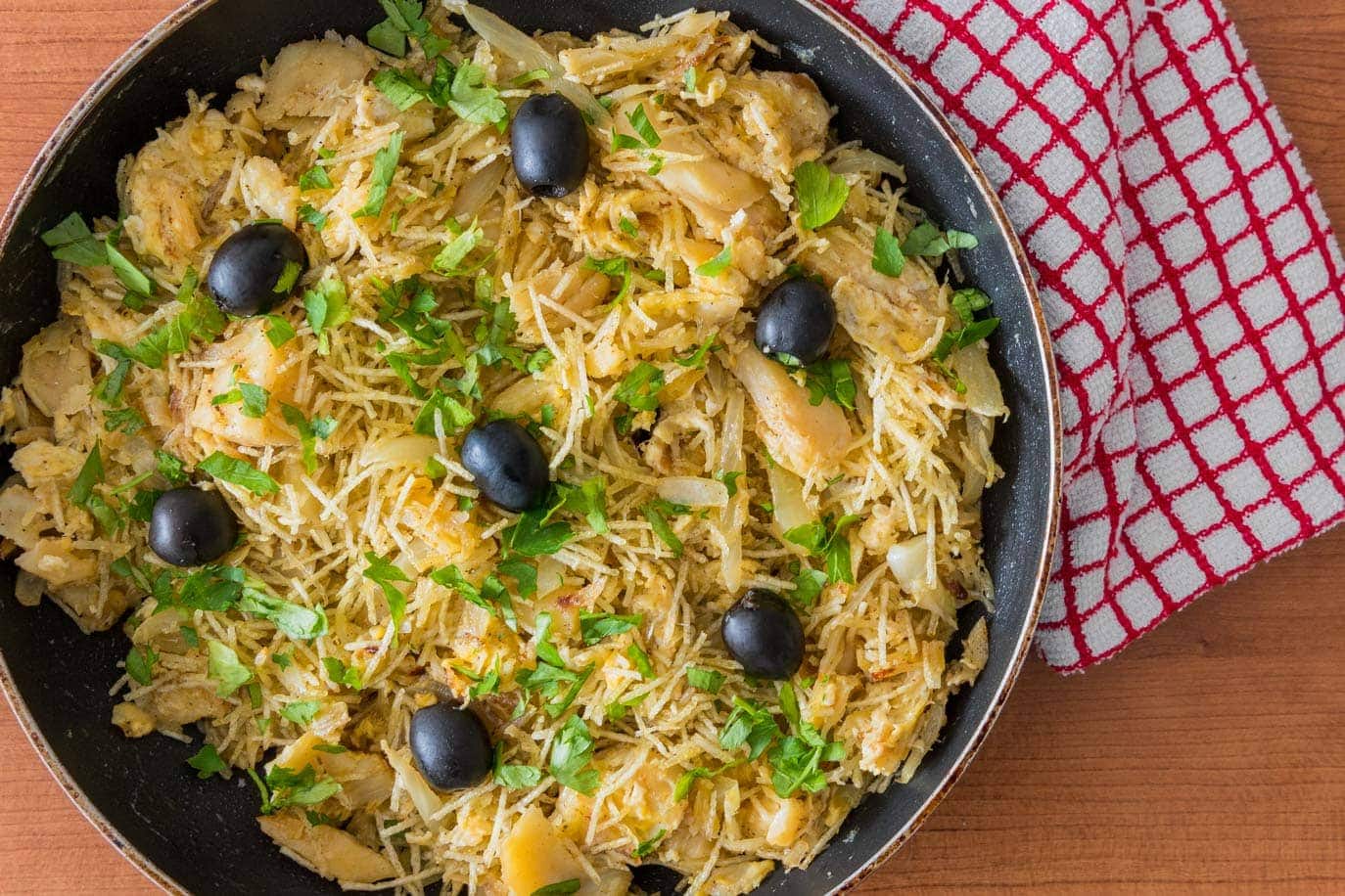 BACALHAU À BRÁS 